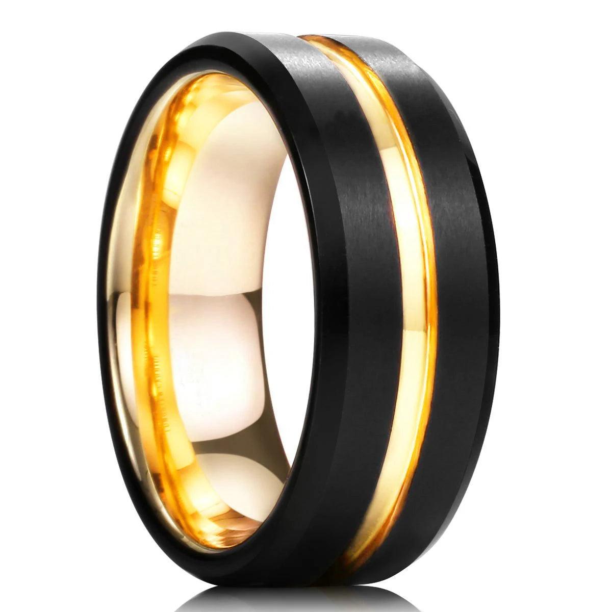 8mm Stainless Steel Wedding Band | Unisex Silver | Toylandeu™