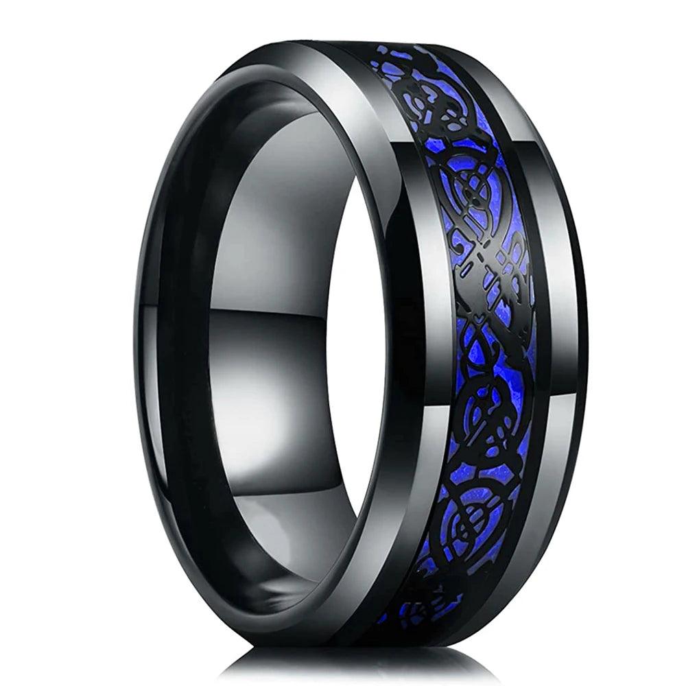 8mm Stainless Steel Wedding Band | Unisex Silver | Toylandeu™