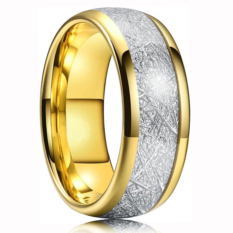 8mm Stainless Steel Wedding Band | Unisex Silver | Toylandeu™