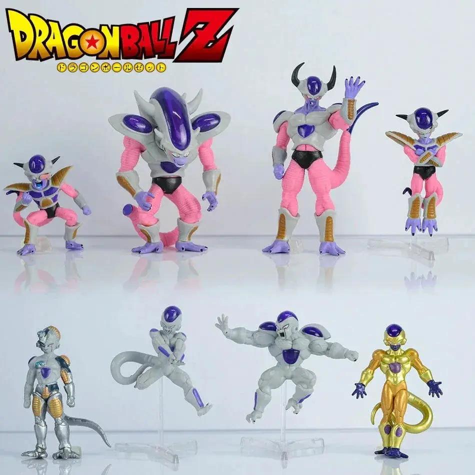 Frieza Dragon Ball Z Figure Set 8 PVC Collectible Figures - ToylandEU