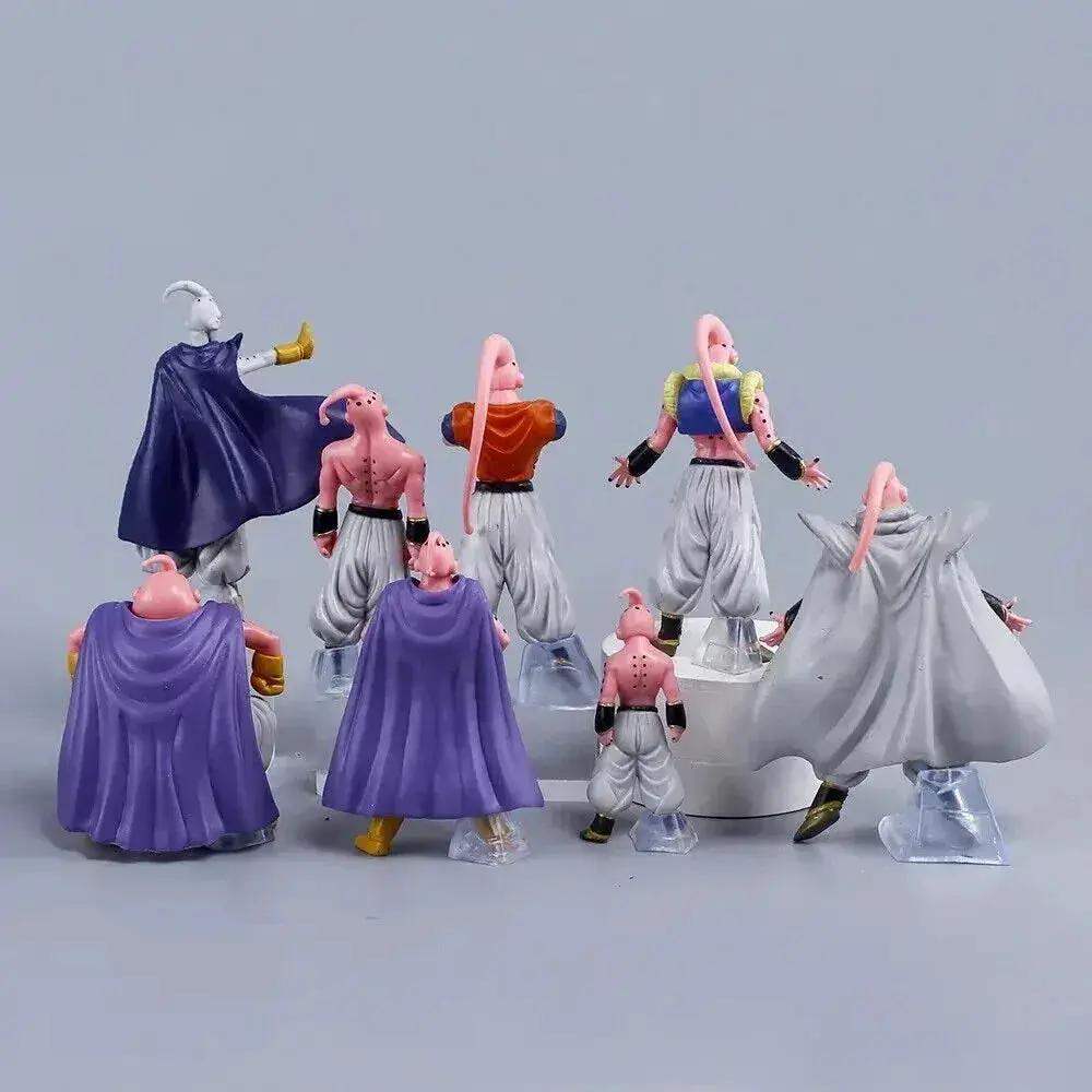 8pcs Majin Buu Dragon Ball Z Figure Set, Super Evil Kid Innocent Fat Dragon Ball Super Figurines - ToylandEU