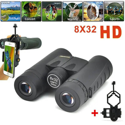  8x32 Binoculars For Birdwatching Long Eye Relief -  ToylandEU™