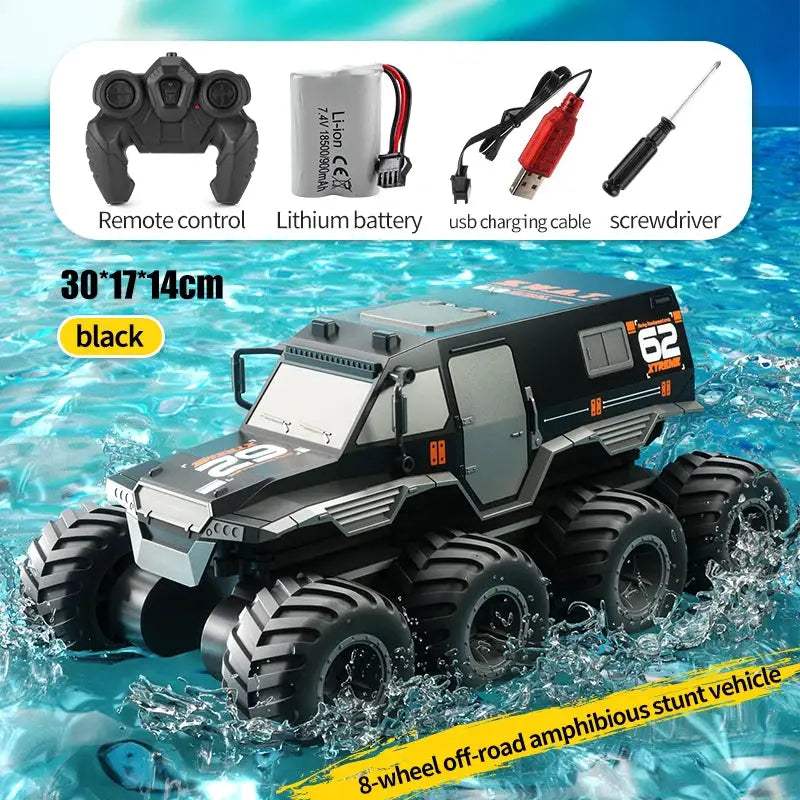  8x8 RC Car Amphibious Off Road Waterproof Durable Pro -  ToylandEU™