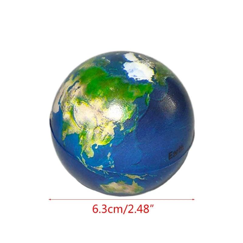9 Pcs Solar System Planet Balls Stress Relief Educational Safe Sponge Solid Soft for Bouncy Toy Gif - ToylandEU