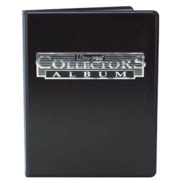 9 Pocket Collectors Portfolio Black Acid Free Pages - ToylandEU