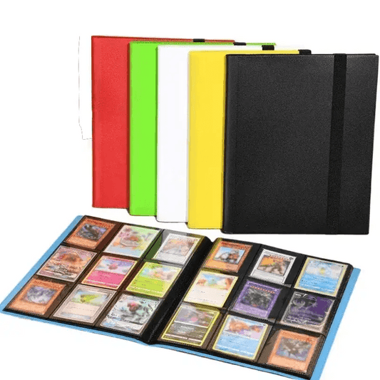  9 Pocket Trading Card Binder Side Pockets Slim -  ToylandEU™
