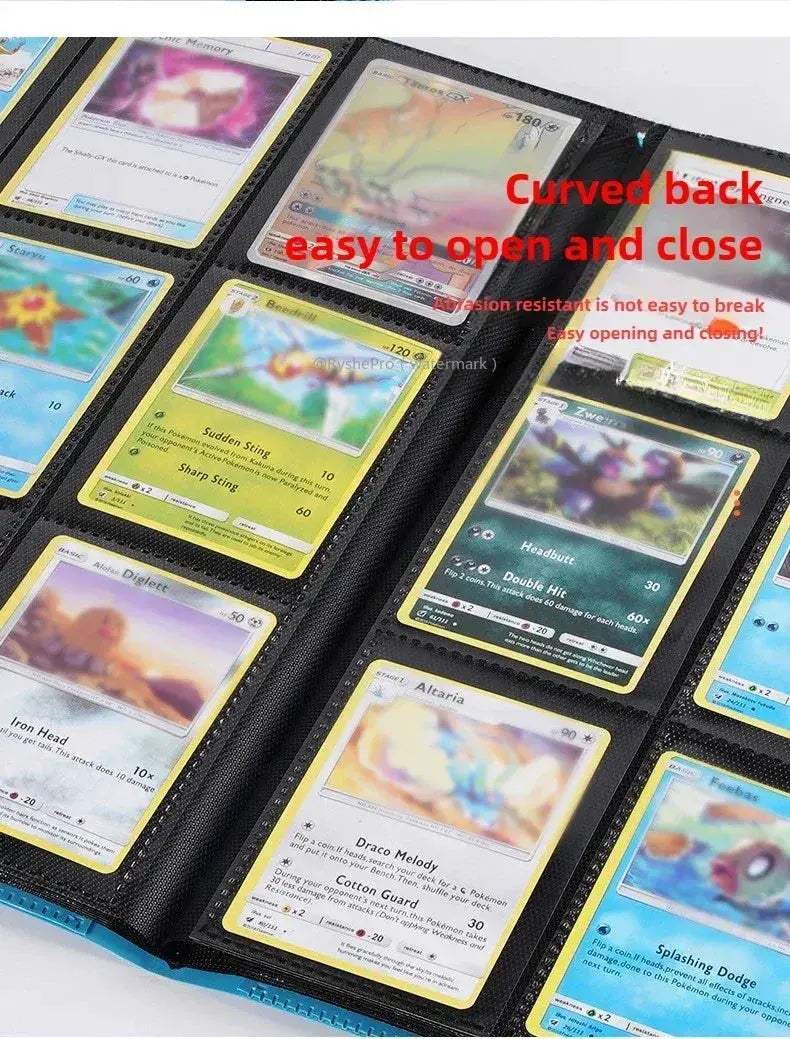 9 Pocket Trading Card Binder With Side Loading Pockets - ToylandEU