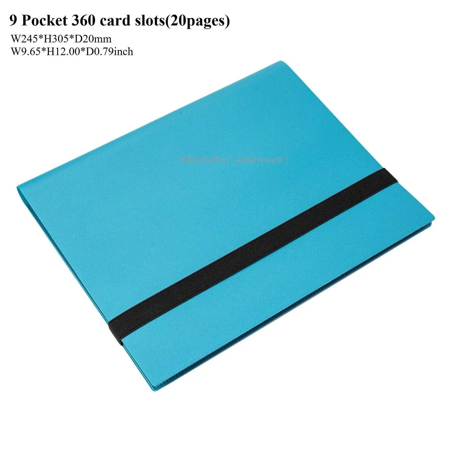 9 Pocket Trading Card Binder With Side Loading Pockets - ToylandEU