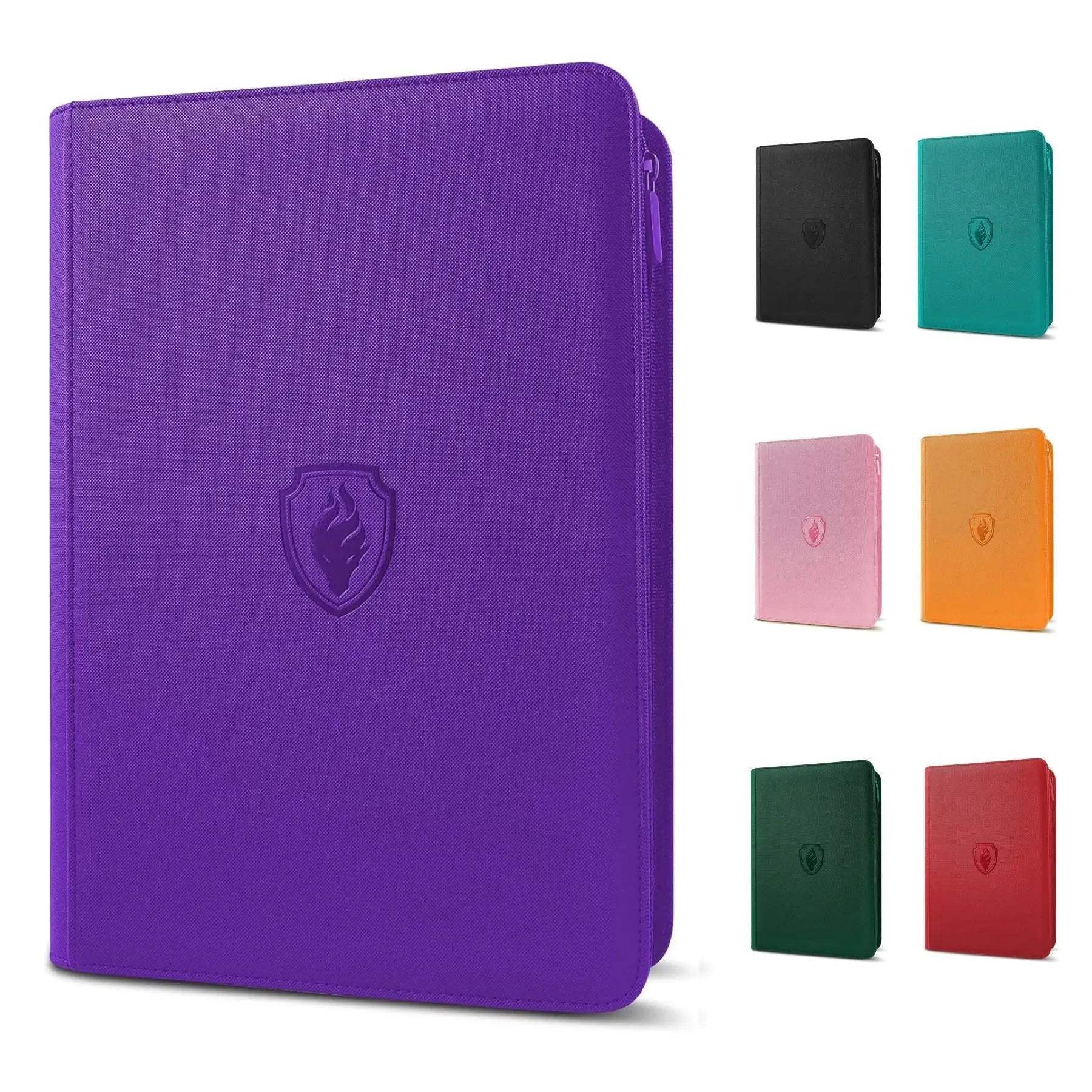 9 Pocket Zipper Card Binder for Trading Cards Durable PU - ToylandEU