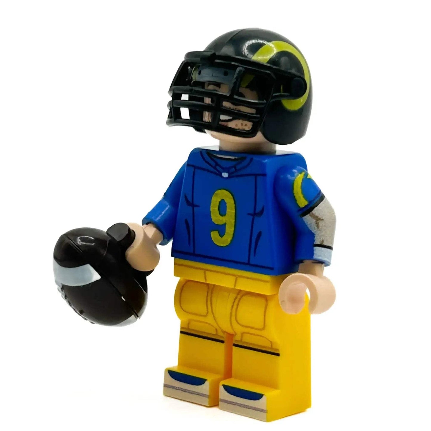 #9 QB LA Football Player Minifig - ToylandEU