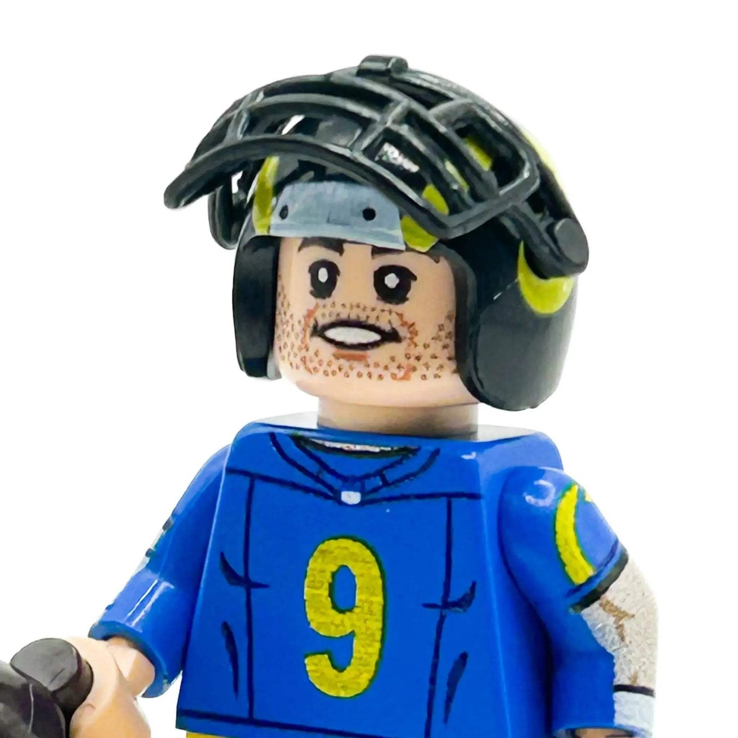 #9 QB LA Football Player Minifig - ToylandEU