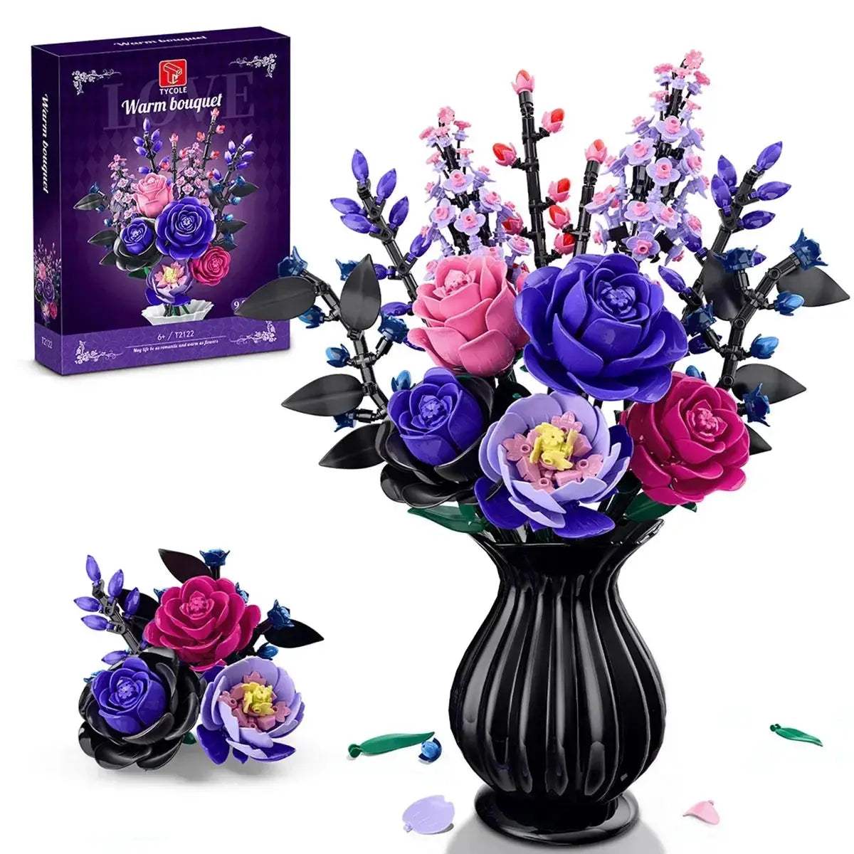 9-in-1 Bouquet Building Blocks Educational Toy Set - ToylandEU