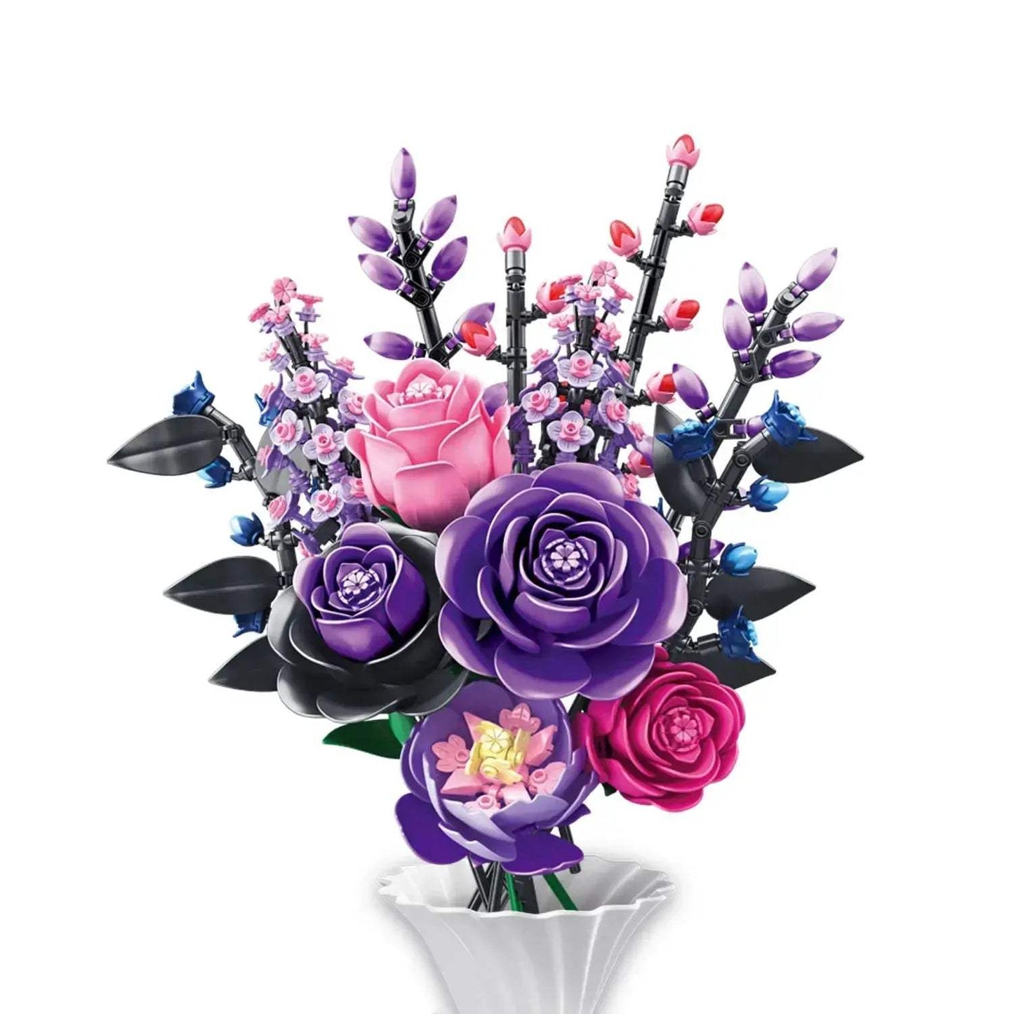 9-in-1 Bouquet Building Blocks Educational Toy Set - ToylandEU