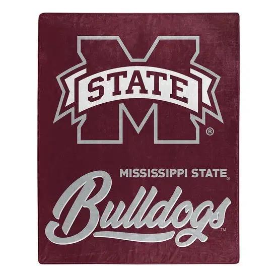 Mississippi State Bulldogs Blanket 50x60 Raschel Signature Design