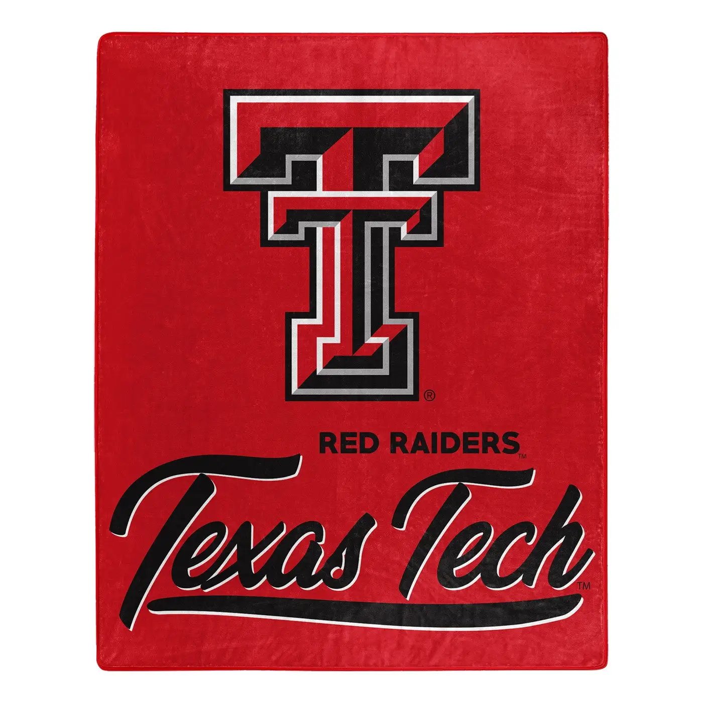 Texas Tech Red Raiders Blanket 50x60 Raschel Signature Design