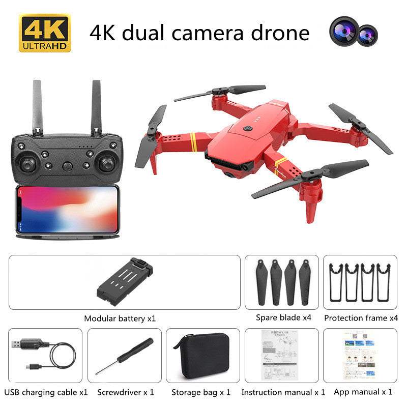 E58 Folding Aerial Drone | 6-Channel
