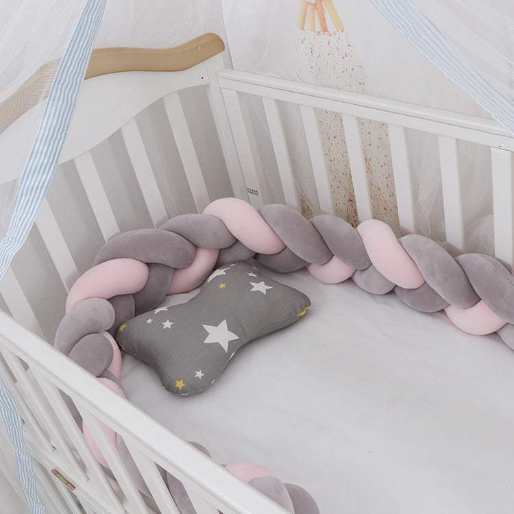 Braided Knot Crib Bumper | Anti-Collision