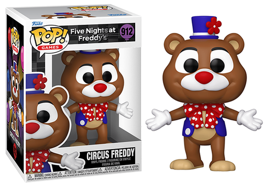Circus Freddy Funko Pop Five Nights At Freddys Near Mint