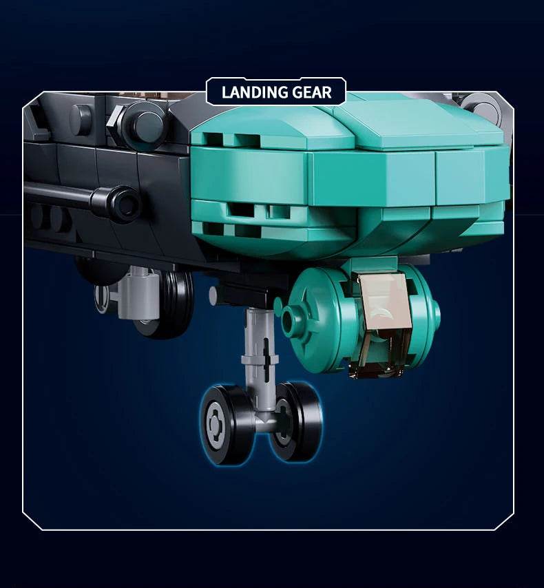 913PCS KA-52S Attack Helicopter Building Blocks Toys For Kids - ToylandEU