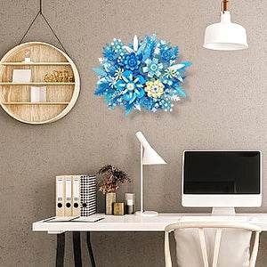 917PCS Fantasy Flower Bouquet Building Blocks Creative Home Decor - ToylandEU