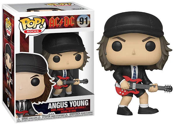 Angus Young ACDC Funko Pop Rock Vinyl Figure Near Mint