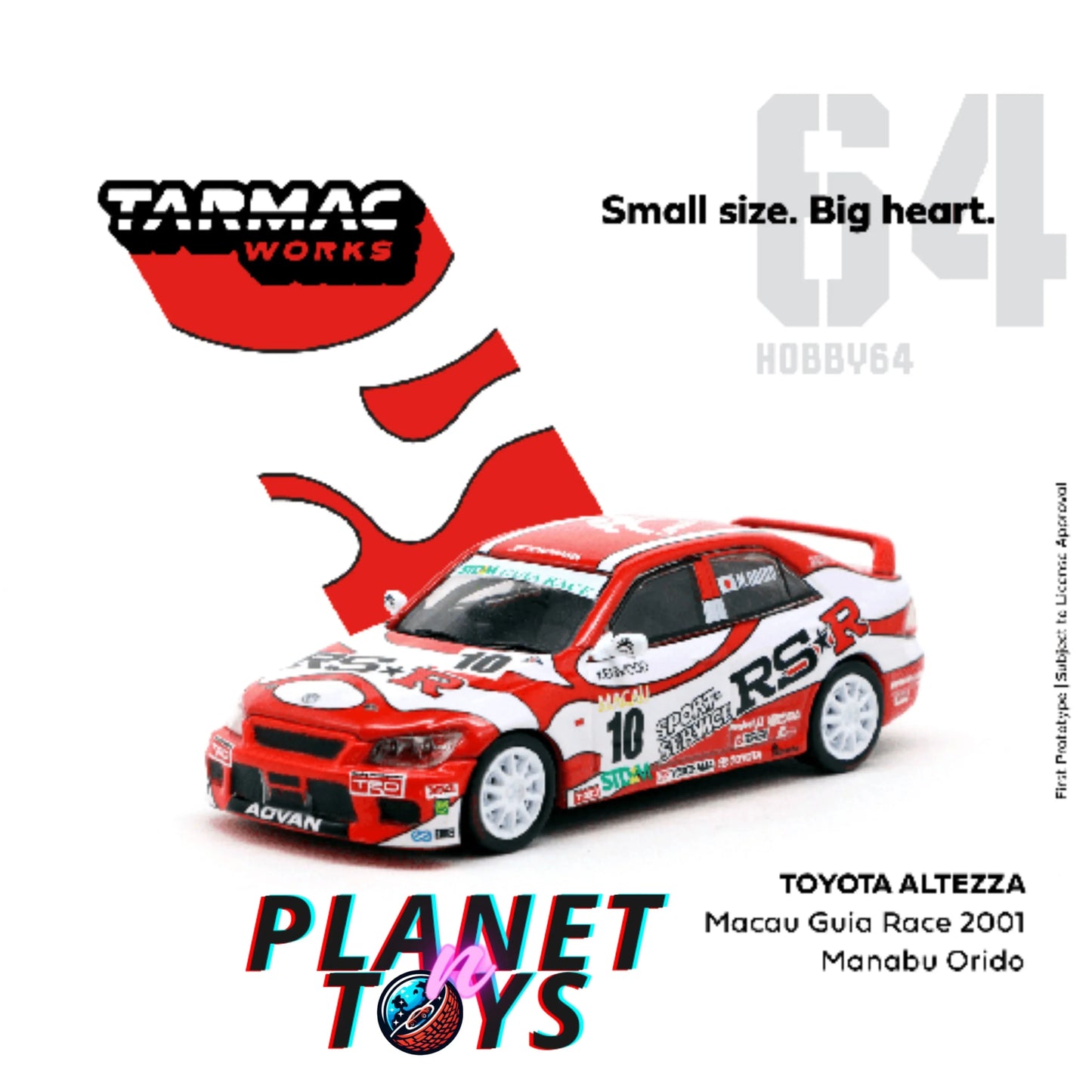 Toyota Altezza Diecast 1 64 Macau Guia Race Manabu Orido - ToylandEU