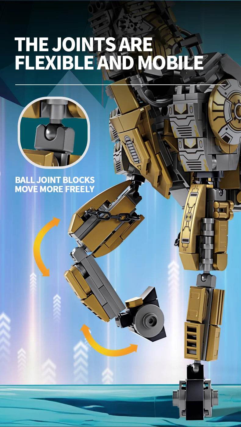 924PCS Mechanical Elk Building Blocks Creative Animal Robot Model - ToylandEU