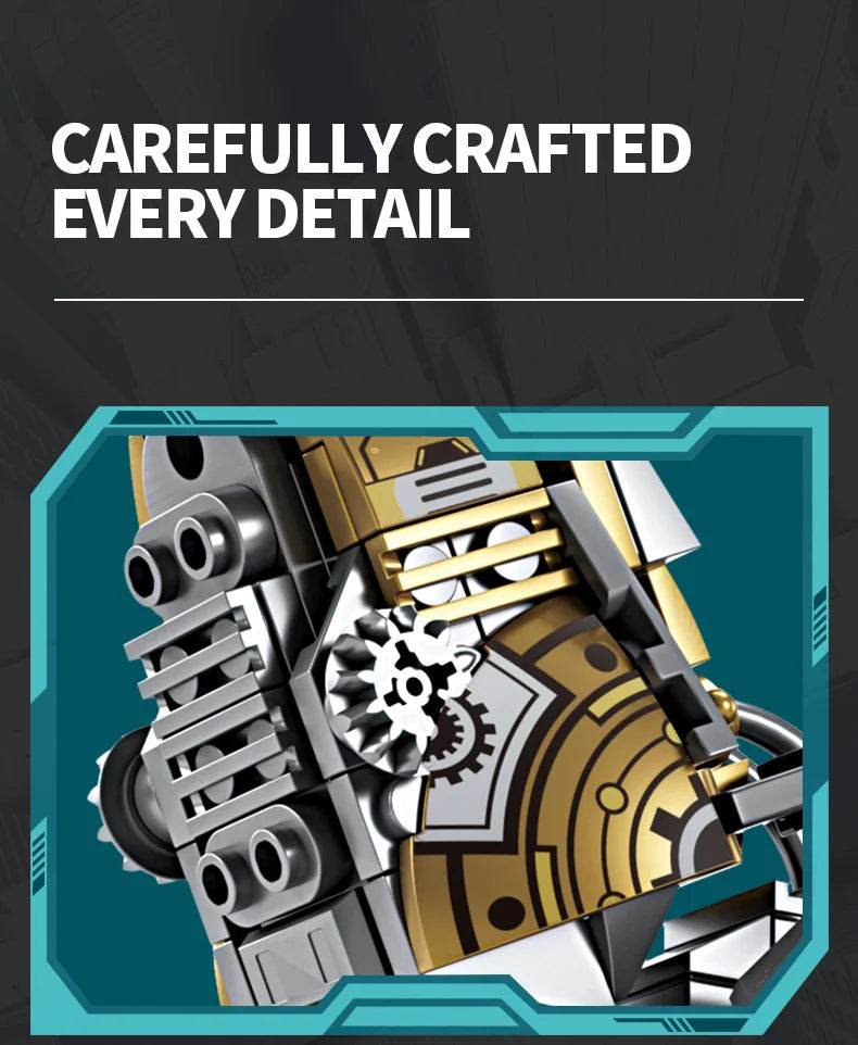 924PCS Mechanical Elk Building Blocks Creative Animal Robot Model - ToylandEU