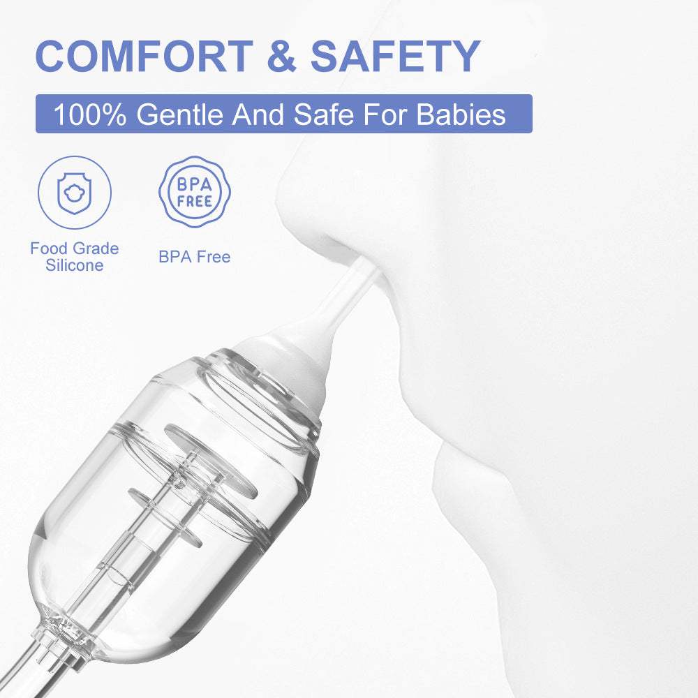 Electric Baby Nasal Aspirator | Catheter Type, White