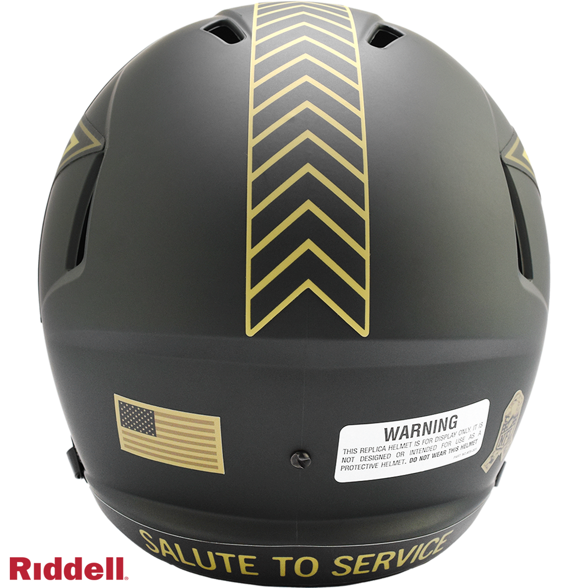 Dallas Cowboys Helmet Riddell Replica Full Size Speed Style Salute To Service 2025