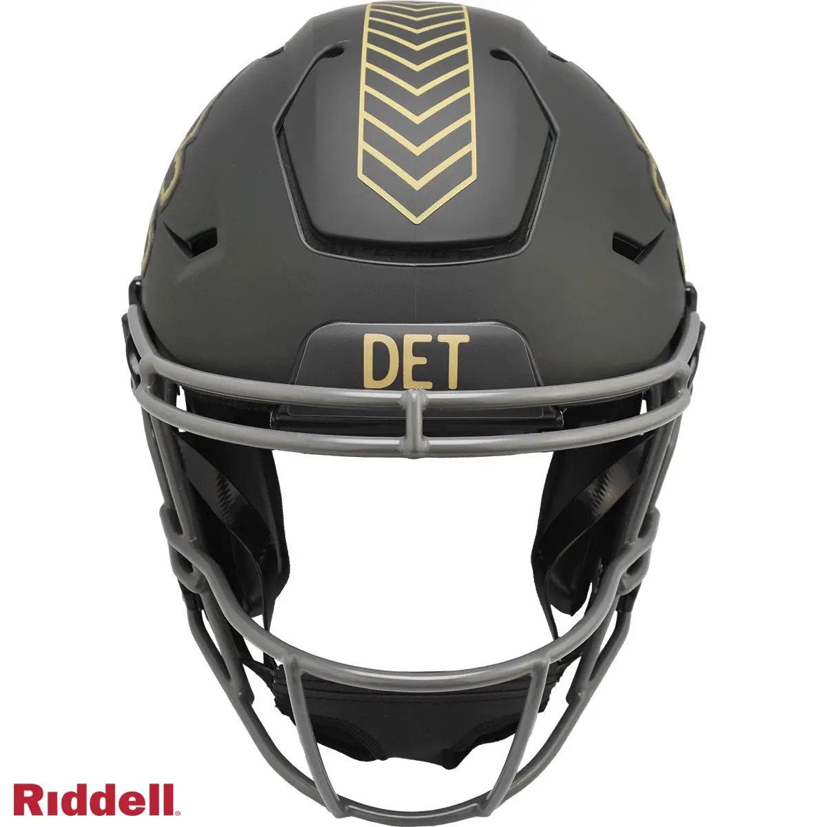 Detroit Lions Helmet Riddell Authentic Full Size SpeedFlex Style Salute To Service 2025