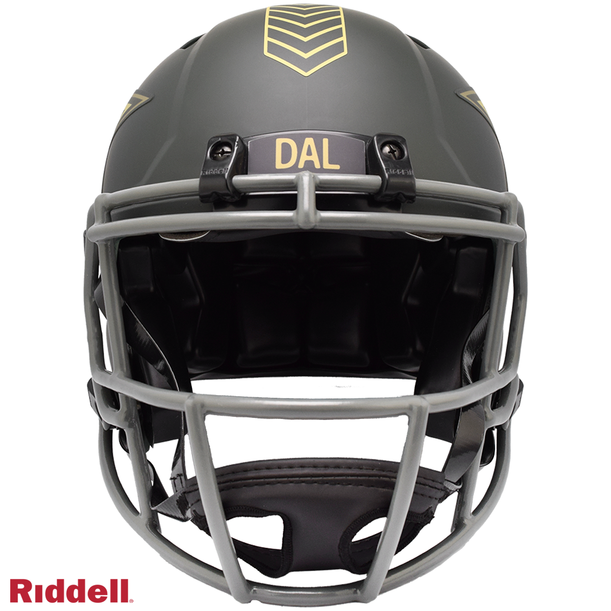 Dallas Cowboys Helmet Riddell Authentic Full Size Speed Style Salute To Service 2025