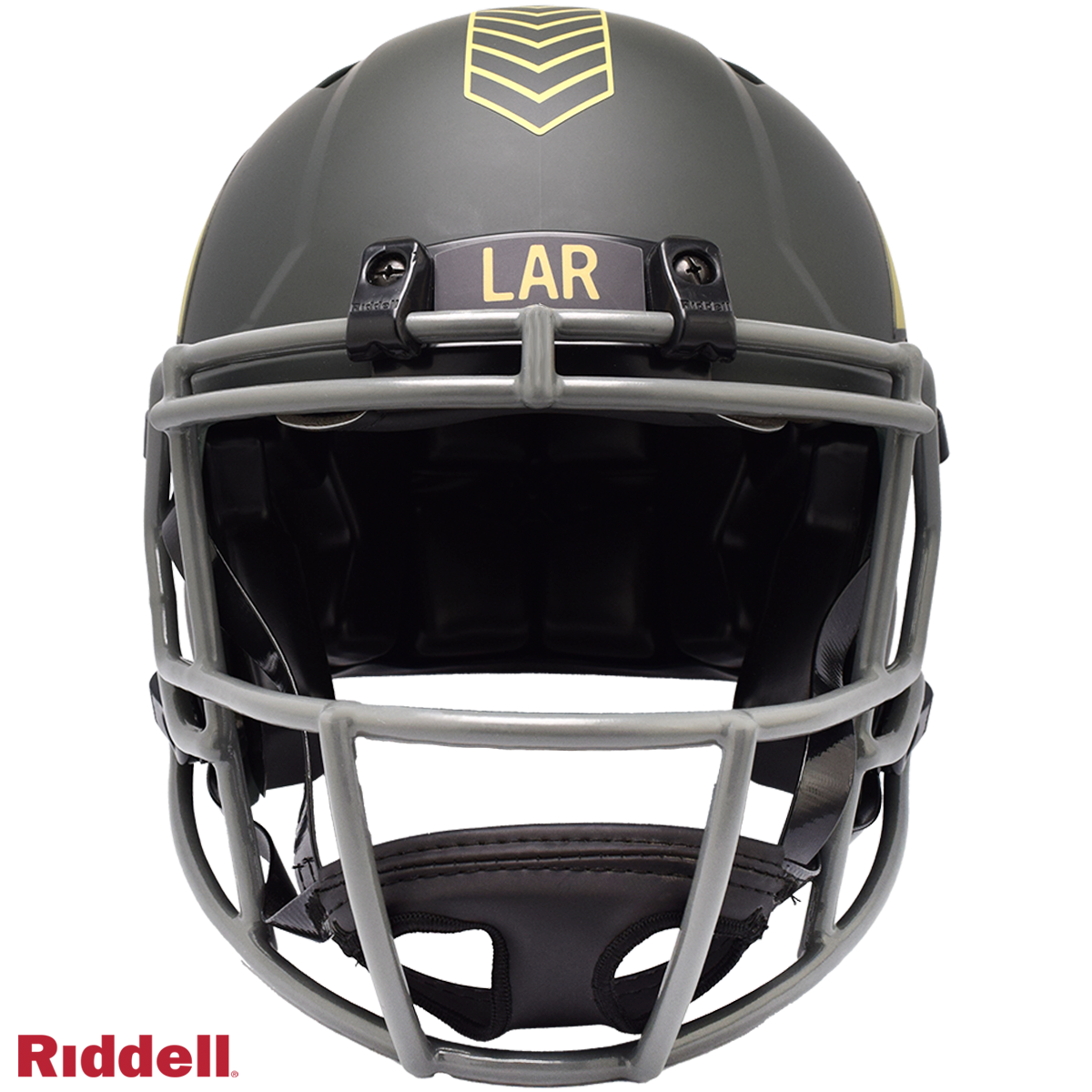 Los Angeles Rams Helmet Riddell Authentic Full Size Speed Style Salute To Service 2025