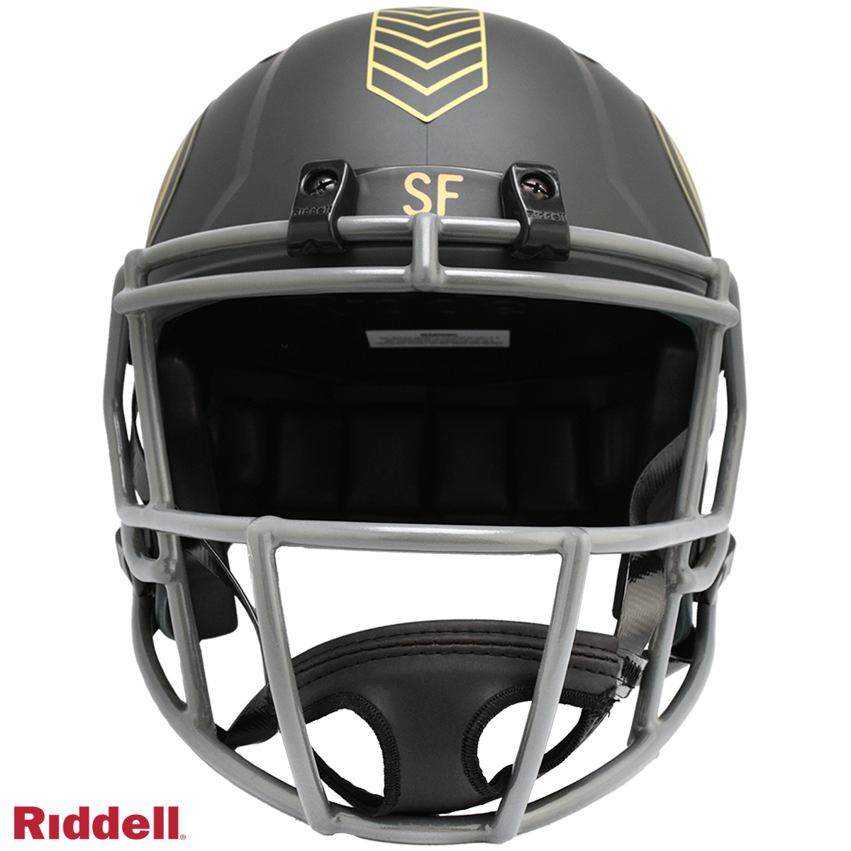 San Francisco 49ers Helmet Riddell Replica Full Size Speed Style Salute To Service 2025