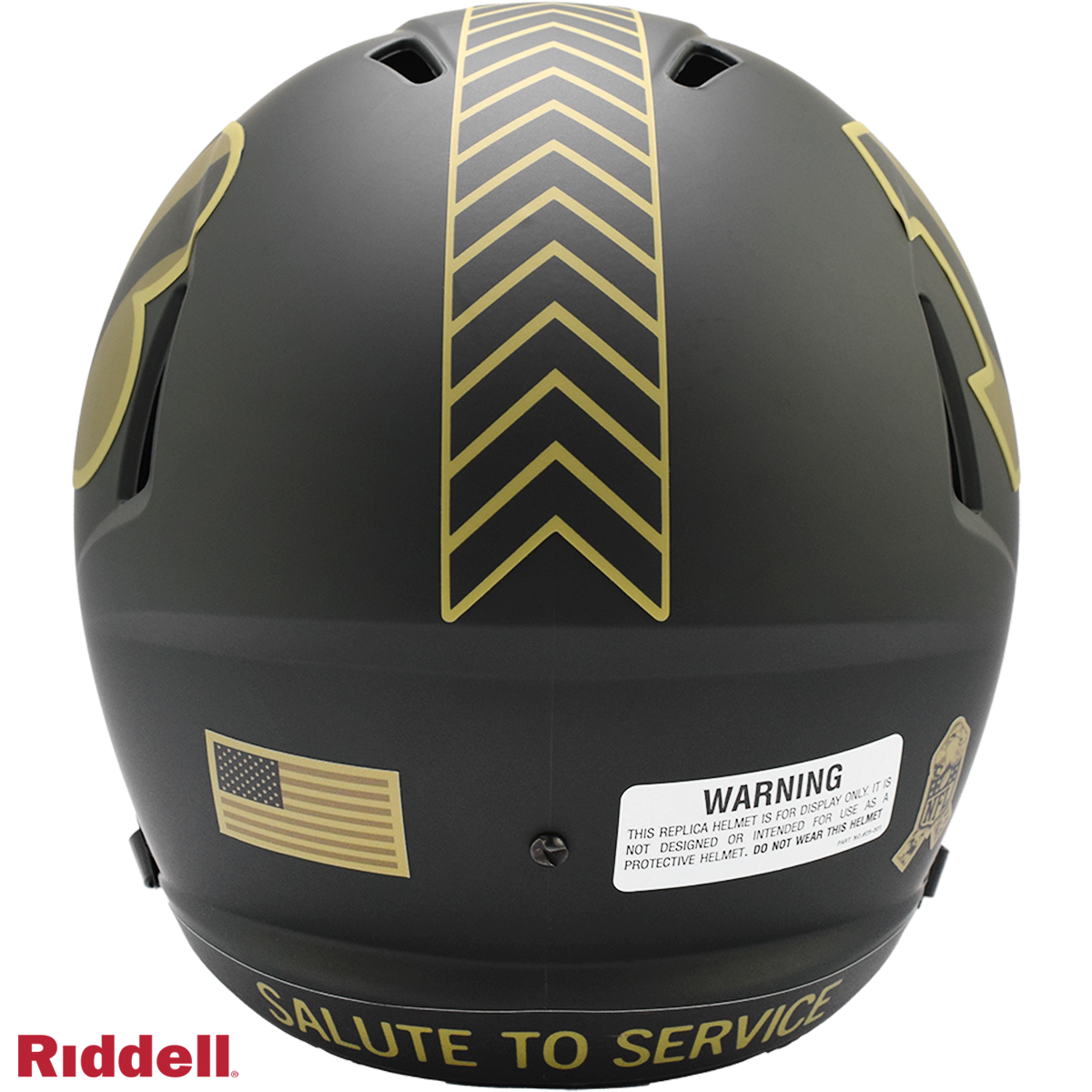 Cincinnati Bengals Helmet Riddell Replica Full Size Speed Style Salute To Service 2025