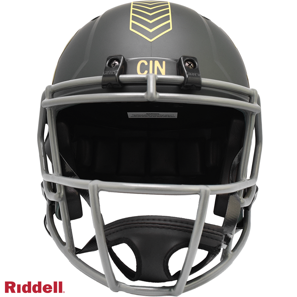 Cincinnati Bengals Helmet Riddell Replica Full Size Speed Style Salute To Service 2025