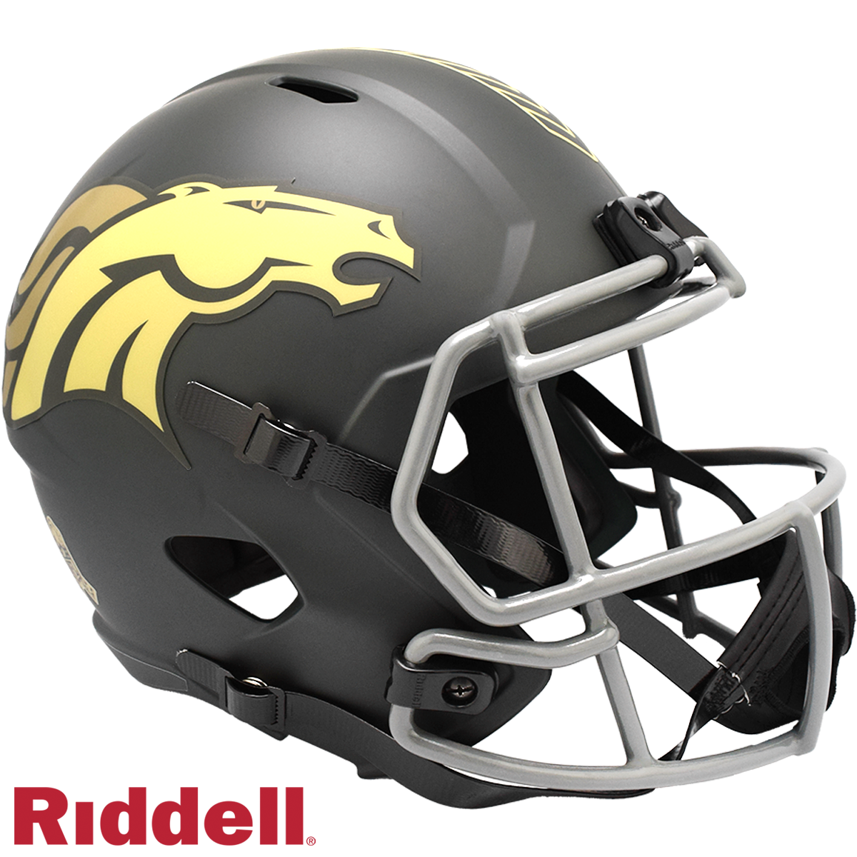 Denver Broncos Helmet Riddell Replica Full Size Speed Style Salute To Service 2025