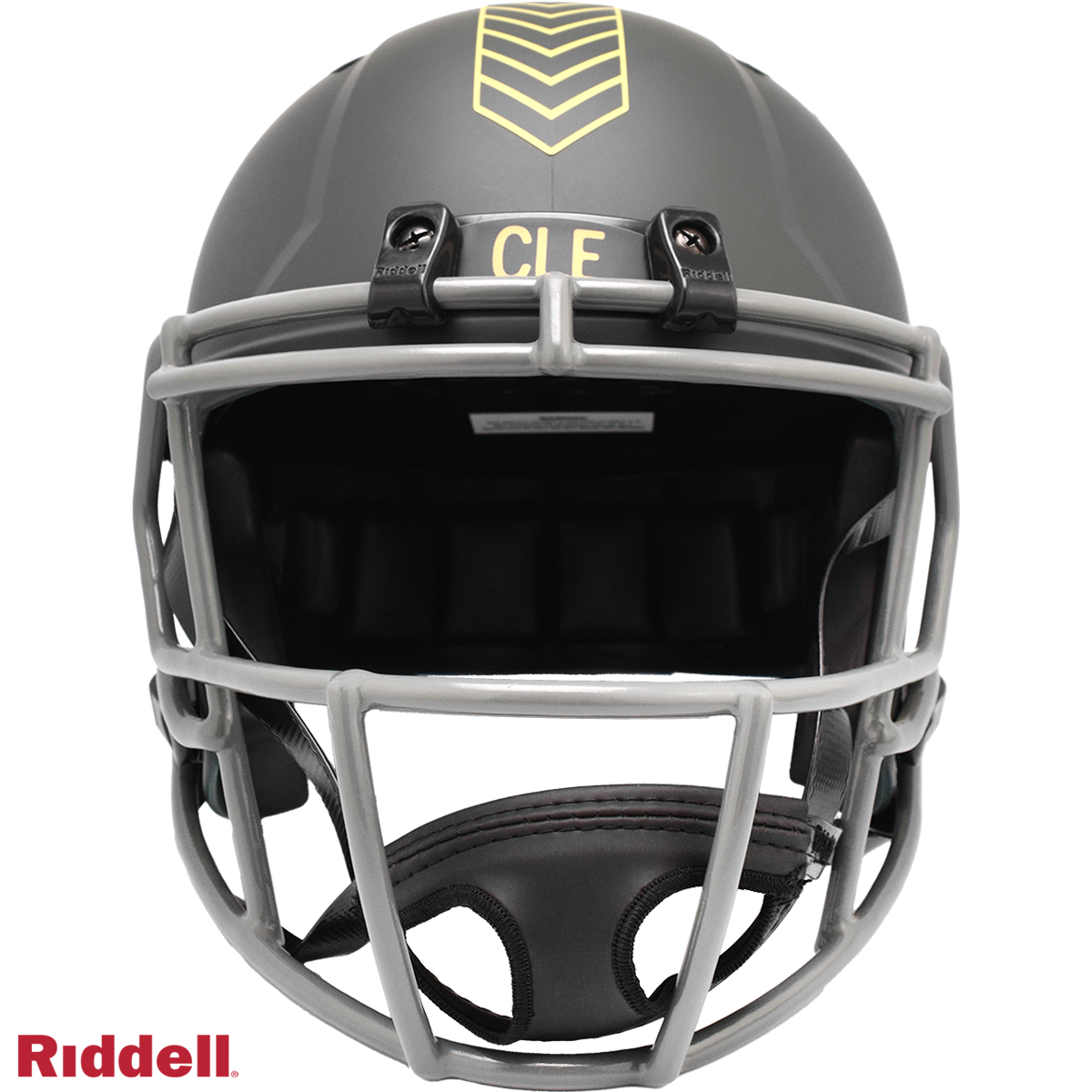 Cleveland Browns Helmet Riddell Replica Full Size Speed Style Salute To Service 2025