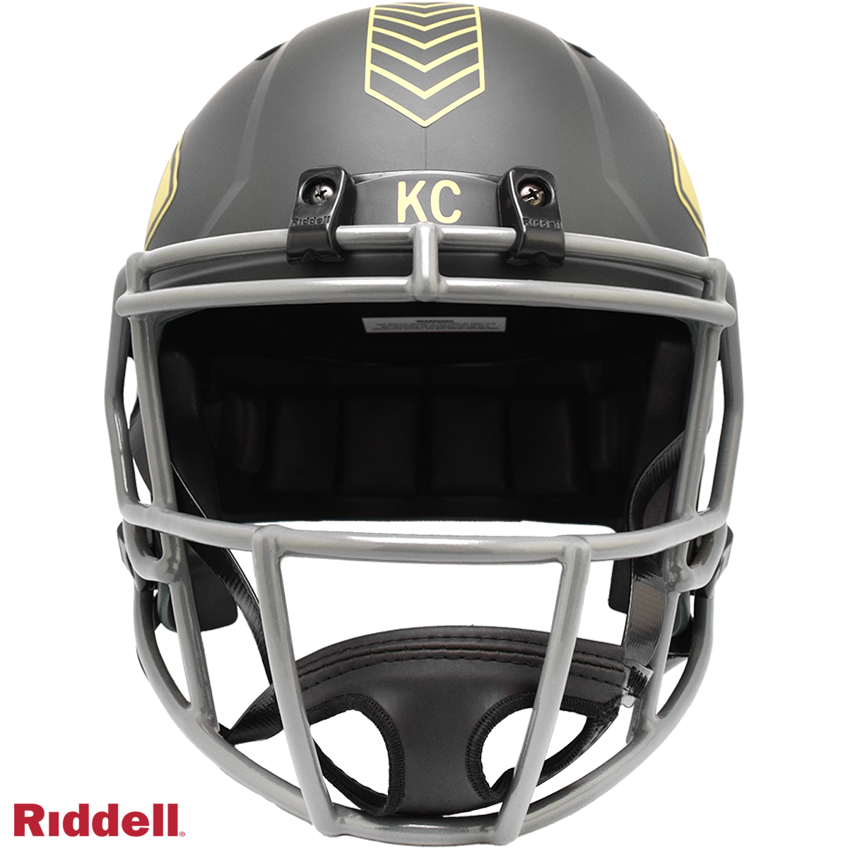 Kansas City Chiefs Helmet Riddell Replica Full Size Speed Style Salute To Service 2025