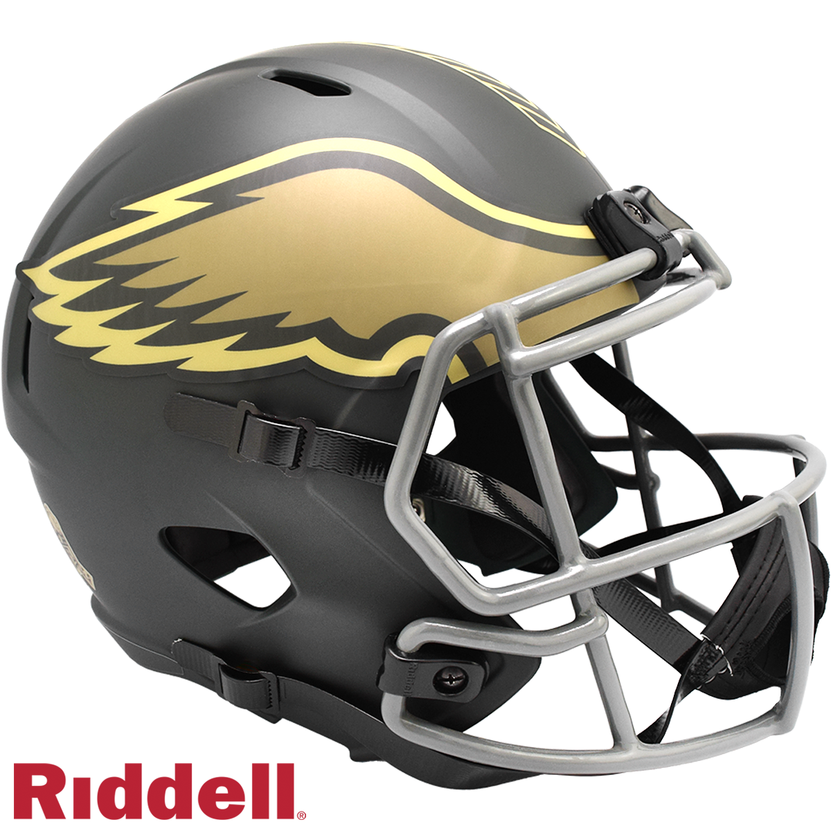 Philadelphia Eagles Helmet Riddell Replica Full Size Speed Style Salute To Service 2025