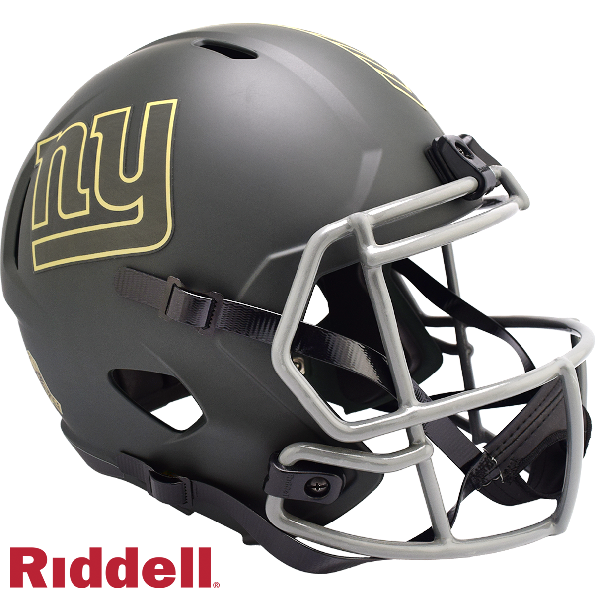New York Giants Helmet Riddell Replica Full Size Speed Style Salute To Service 2025