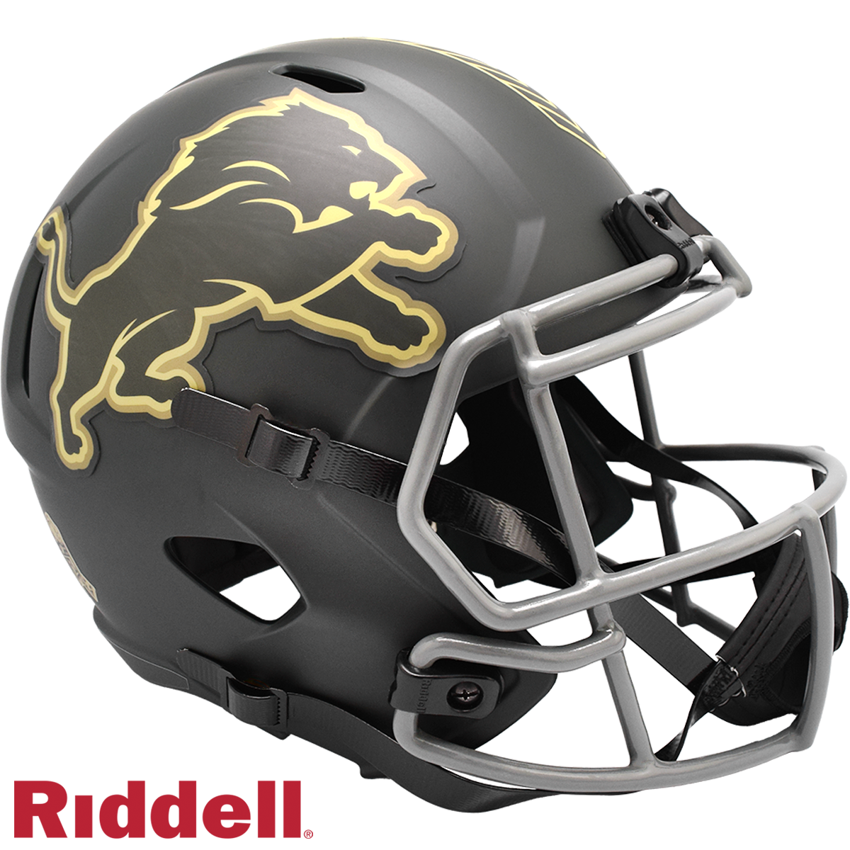 Detroit Lions Helmet Riddell Replica Full Size Speed Style Salute To Service 2025