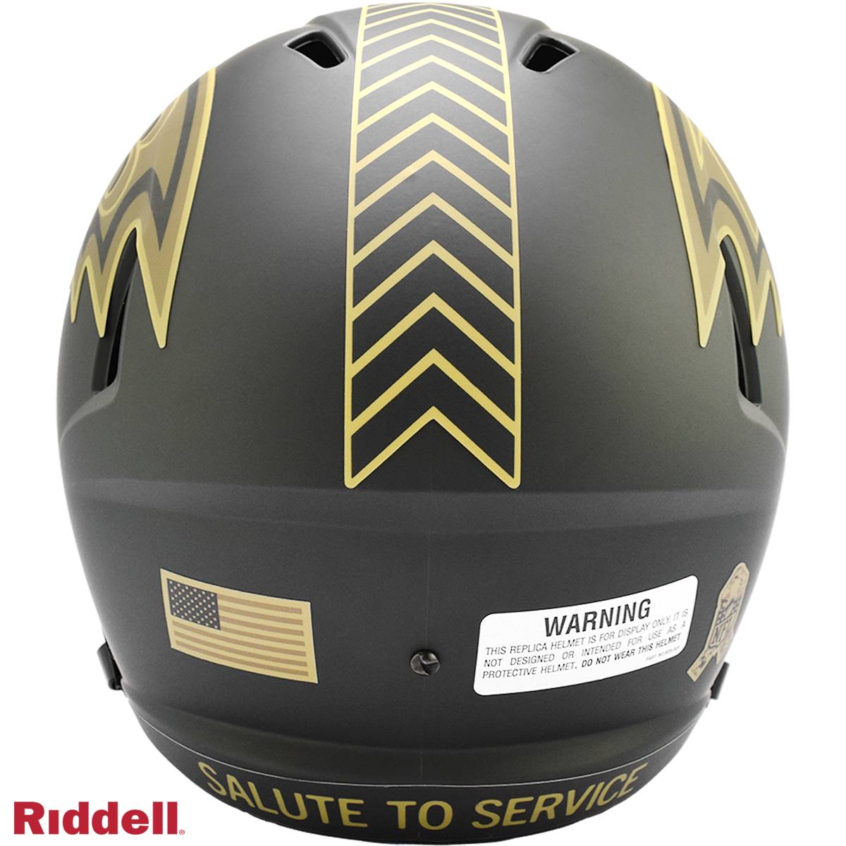 Baltimore Ravens Helmet Riddell Replica Full Size Speed Style Salute To Service 2025