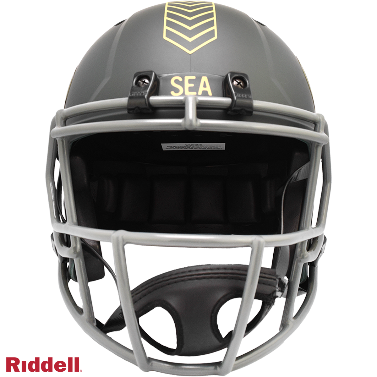 Seattle Seahawks Helmet Riddell Replica Full Size Speed Style Salute To Service 2025