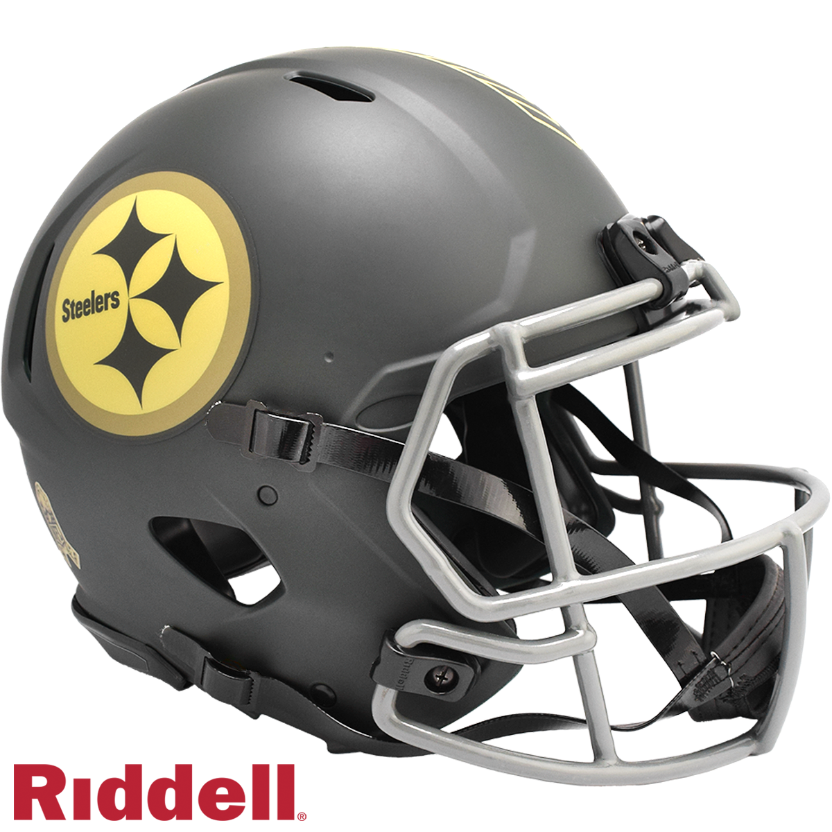 Pittsburgh Steelers Helmet Riddell Replica Full Size Speed Style Salute To Service 2025