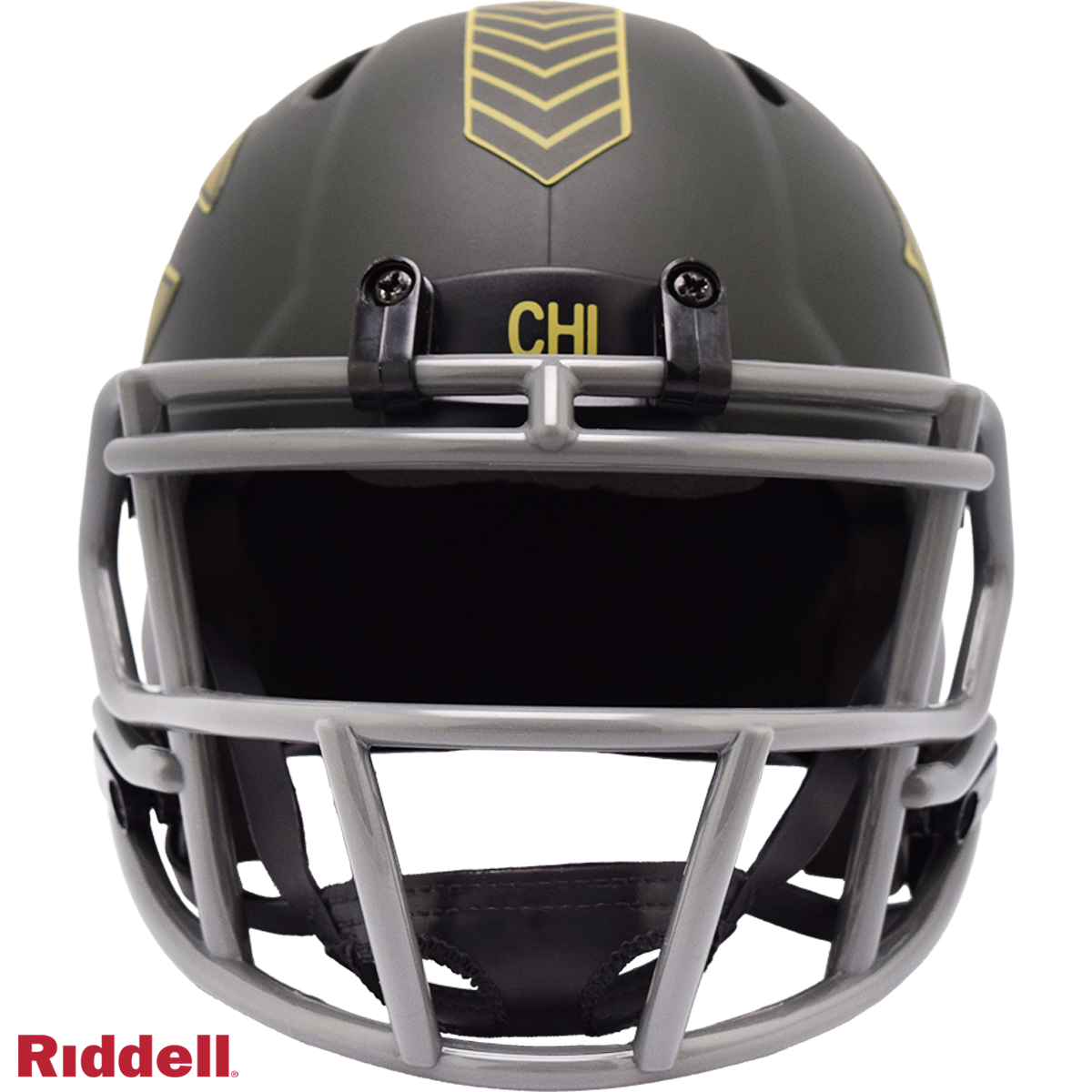 Chicago Bears Helmet Riddell Replica Mini Speed Style Salute To Service 2025