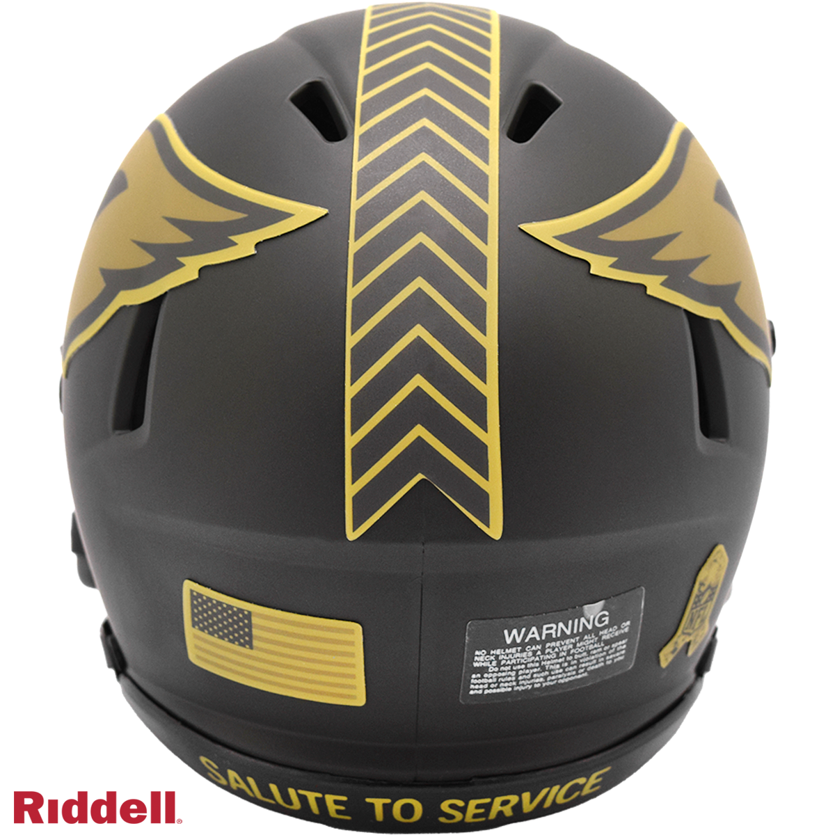 Arizona Cardinals Helmet Riddell Replica Mini Speed Style Salute To Service 2025