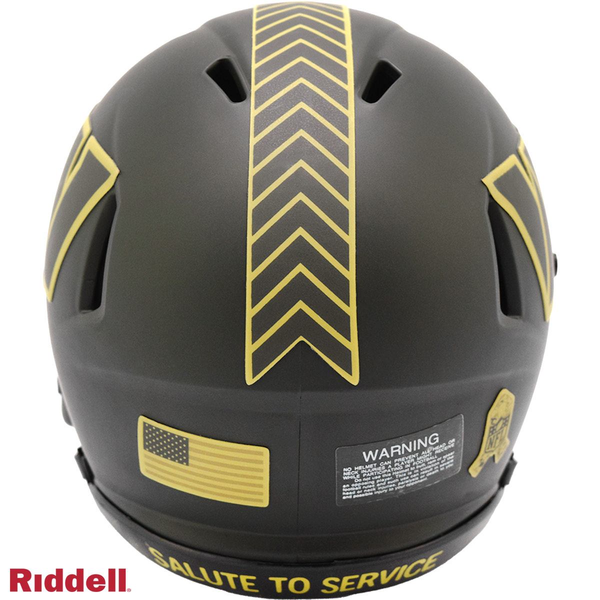 Washington Commanders Helmet Riddell Replica Mini Speed Style Salute To Service 2025