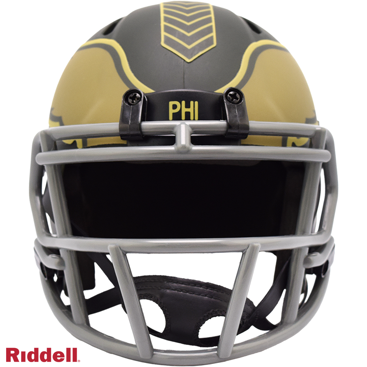 Philadelphia Eagles Helmet Riddell Replica Mini Speed Style Salute To Service 2025