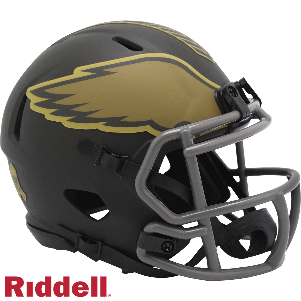 Philadelphia Eagles Helmet Riddell Replica Mini Speed Style Salute To Service 2025